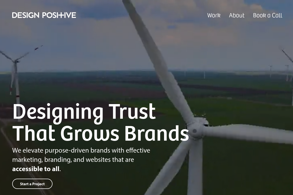designpositive.co homepage