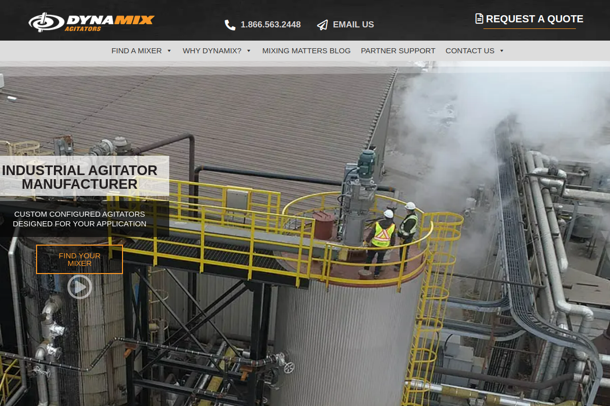 Dynamix homepage